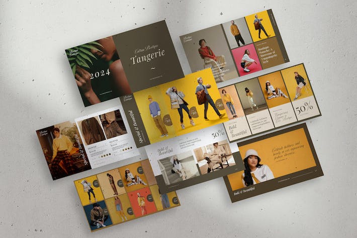 新年产品目录展示发布上市宣传PPT模板 - PPT派