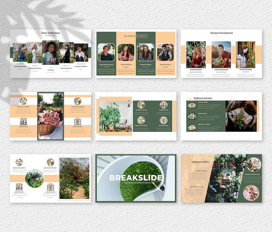 创意商务风格展示PPT模板 - PPT派