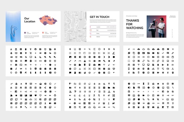 人工智能技术企业数字化方案PPT模板 - PPT派