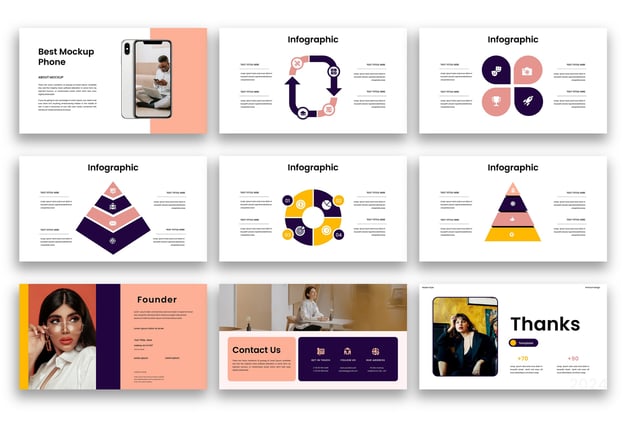 商业运营管理方案展示PPT模板 - PPT派