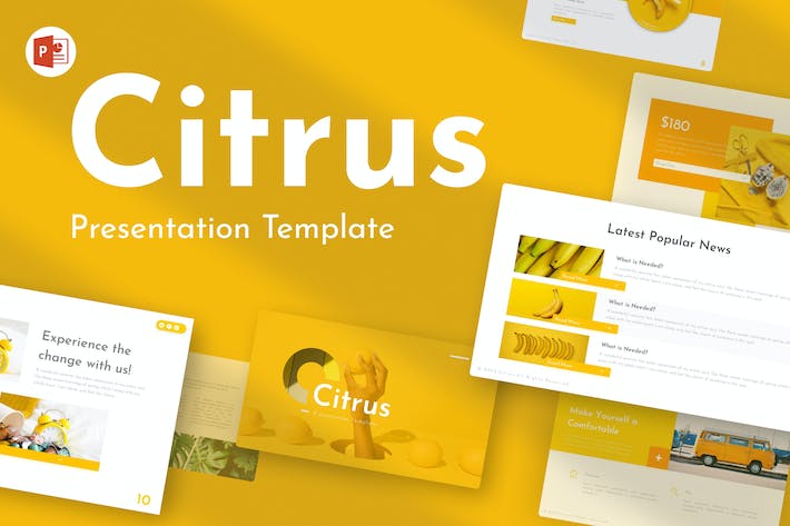 Citrus-multipurpose-creative-powerpoint-template - PPT派