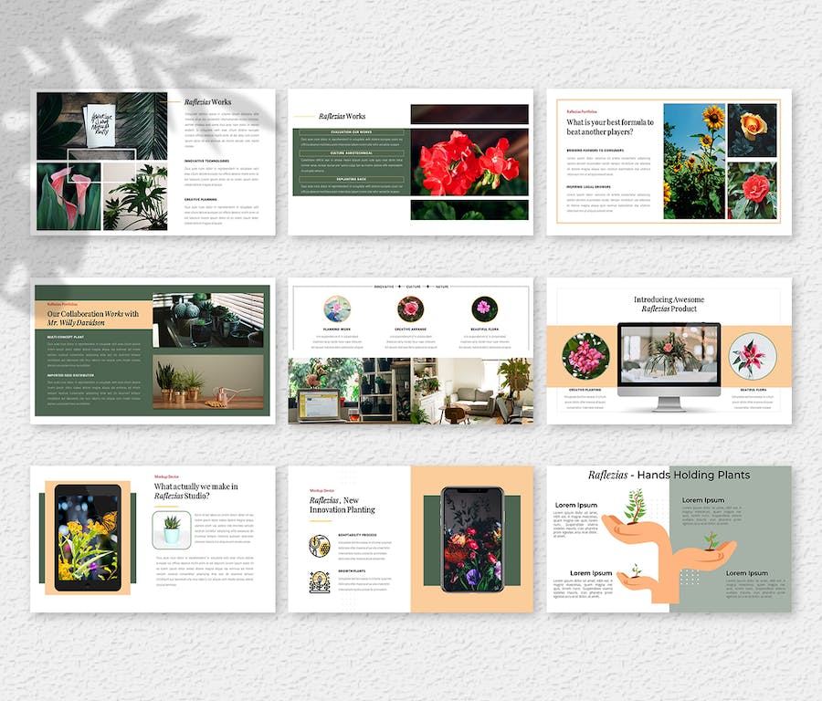 创意商务风格展示PPT模板 - PPT派