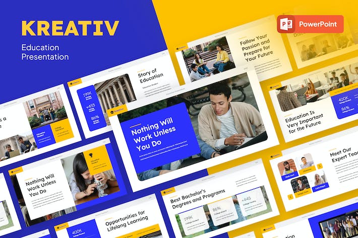 创意教育课程设计方案PPT模板 - PPT派