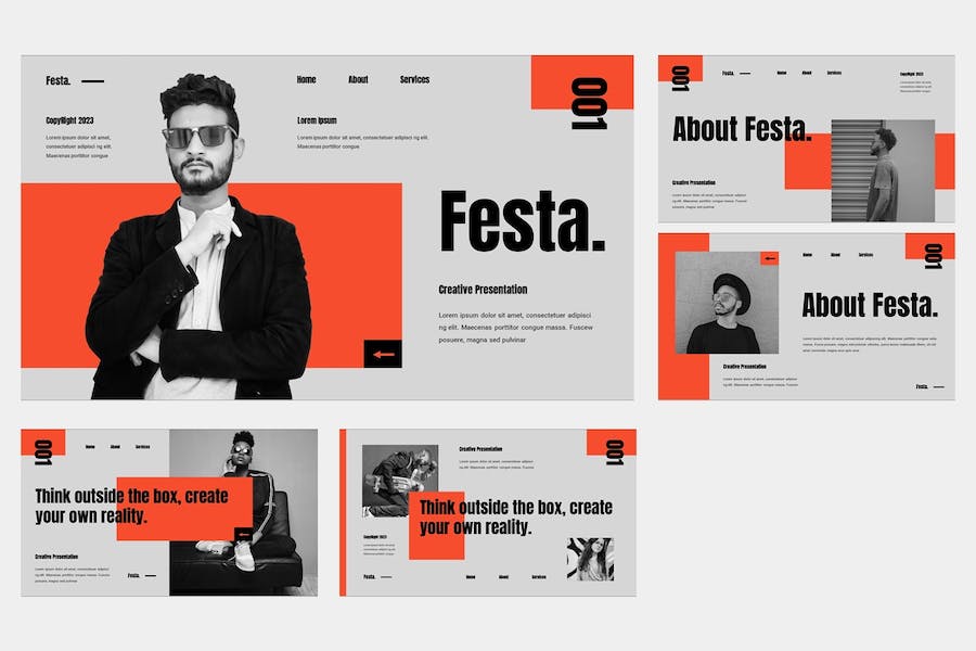 创意讲述展示方案推介应用PPT模板 - PPT派