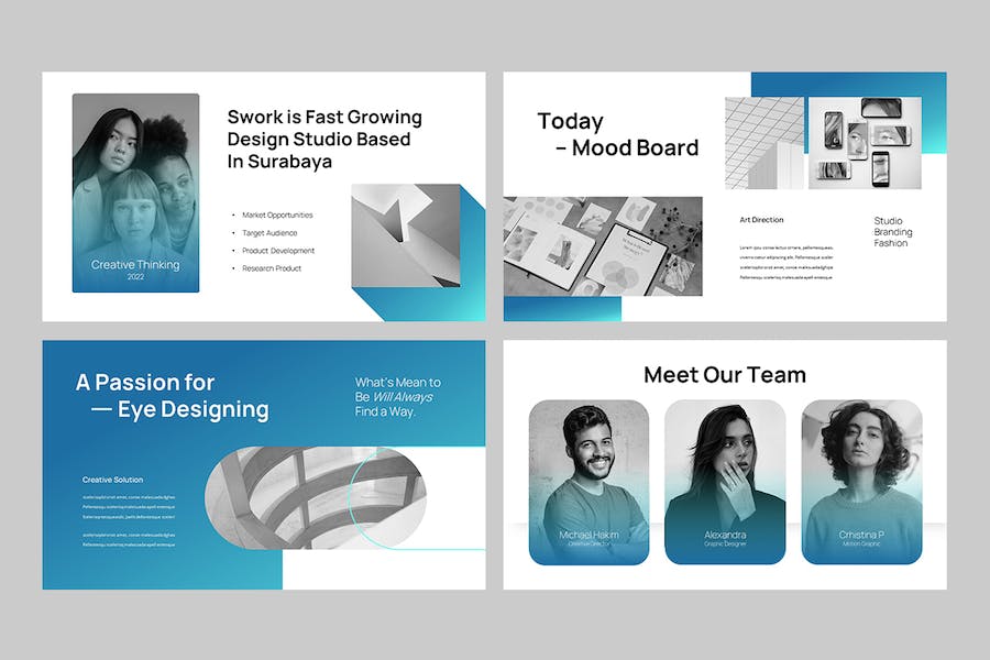 现代专业商务路演Keynote模板 - PPT派