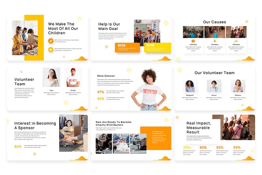 慈善机构文案策划宣传Keynote模板 - PPT派