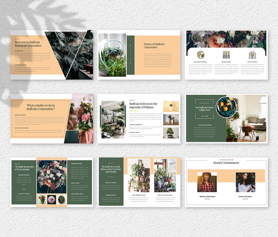 创意商务风格展示PPT模板 - PPT派