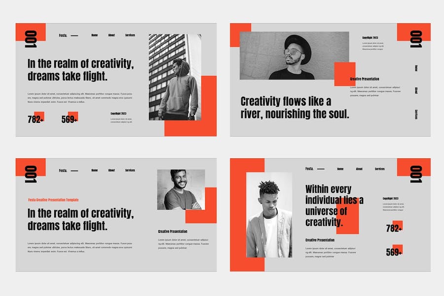 创意讲述展示方案推介应用PPT模板 - PPT派