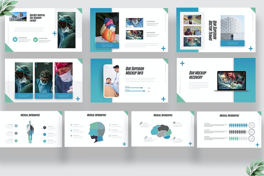 医疗护理讲述展示Keynote模板 - PPT派