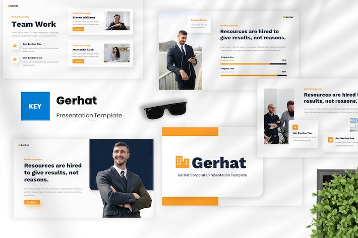 企业公司介绍组织架构业务展示Keynote模板 - PPT派