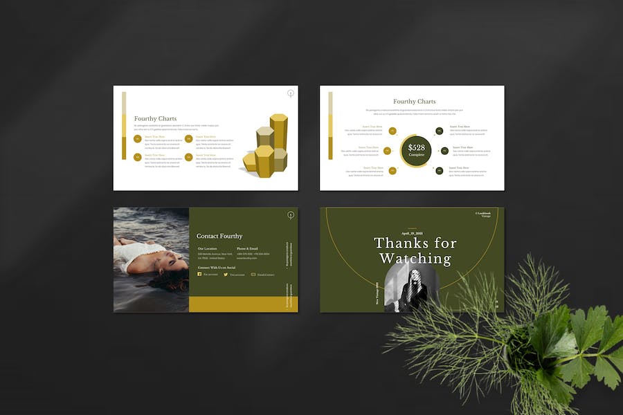 时尚品牌推广营销方案Keynote模板 - PPT派