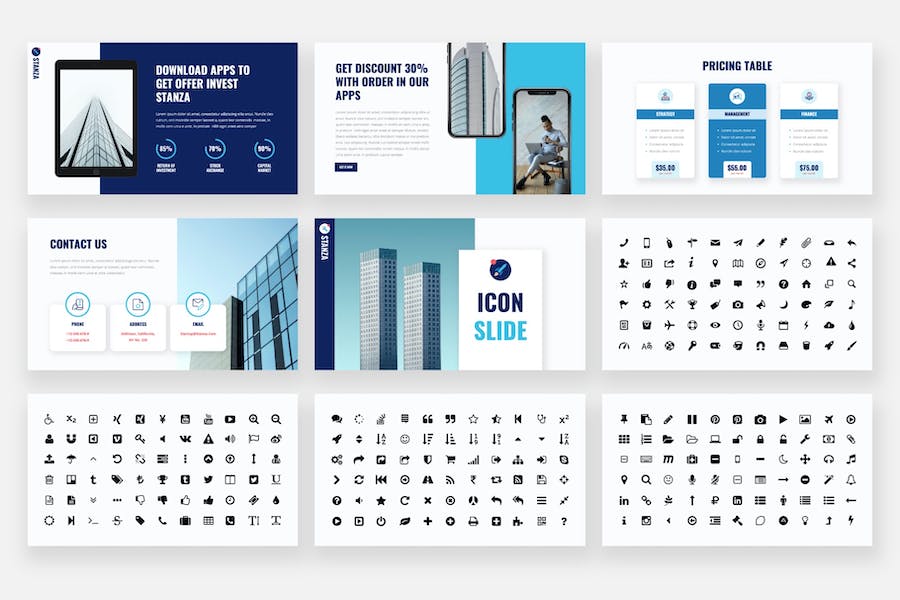 小型企业创业项目展示Keynote模板 - PPT派