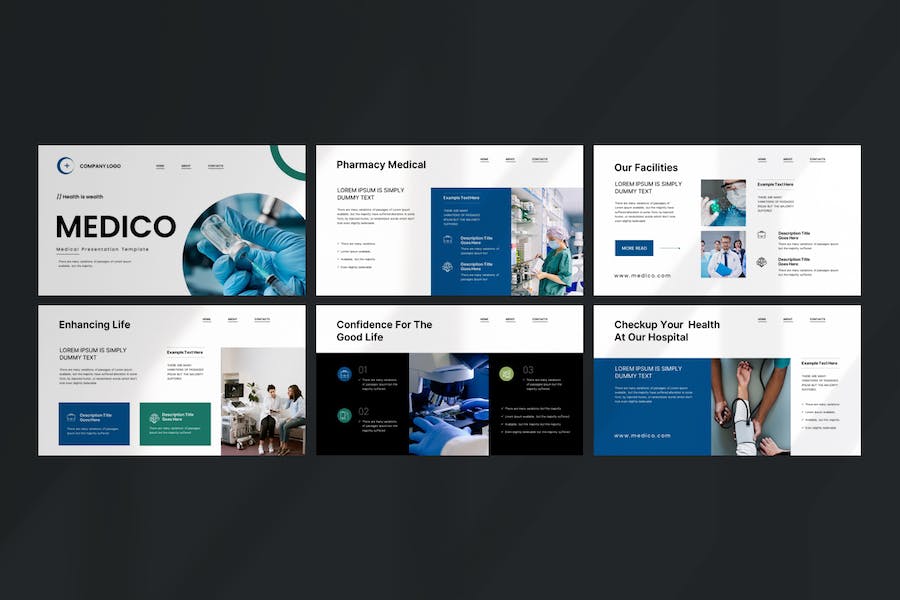 医疗诊疗技术方案介绍展示PPT模板 - PPT派