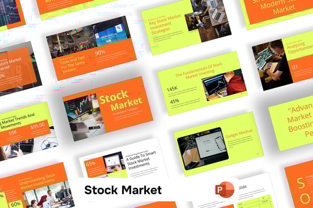股票市场行情走势PPT模板 - PPT派