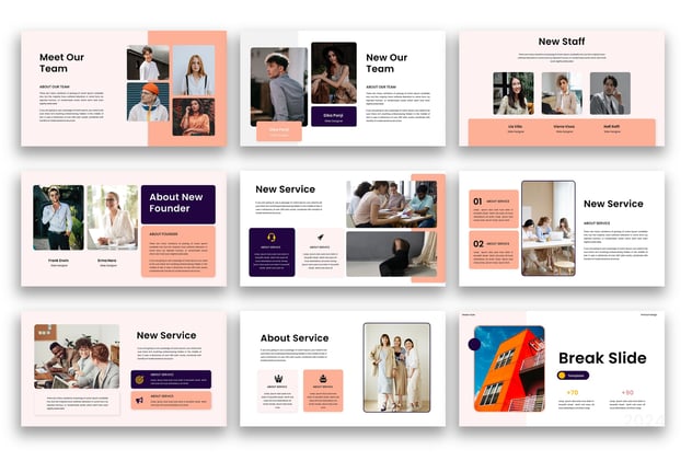 商业运营管理方案展示PPT模板 - PPT派