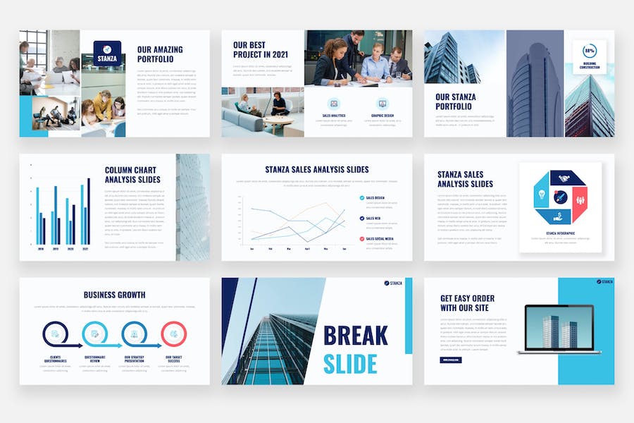 小型企业创业项目展示Keynote模板 - PPT派