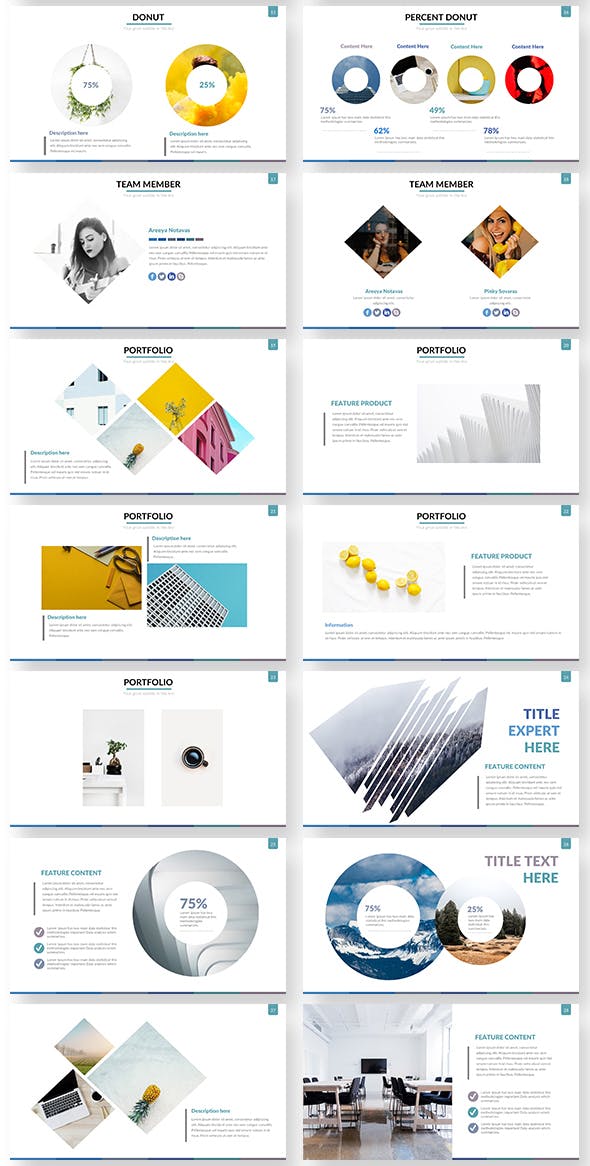 专家咨询服务推广Keynote模板 - PPT派