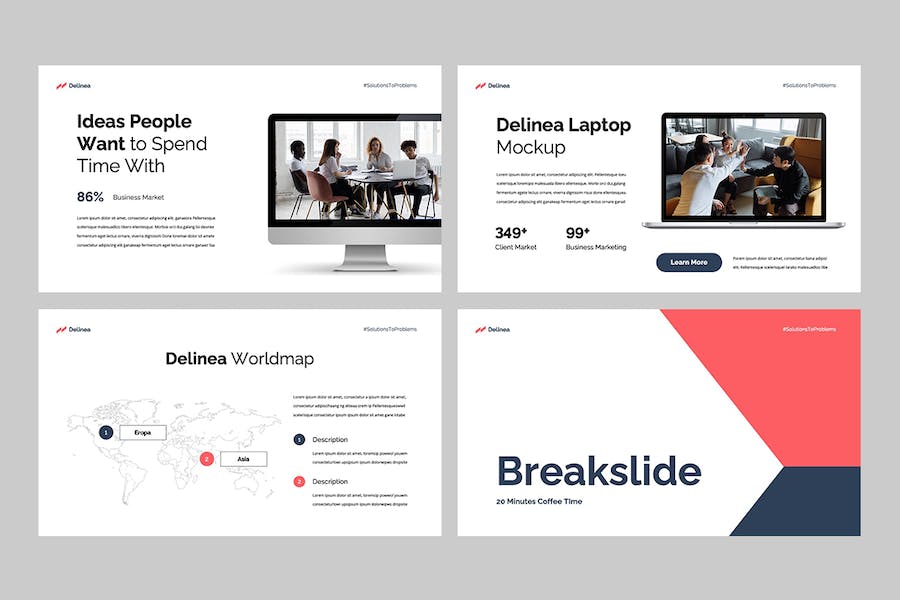 商务企业品牌推介宣传营销展示方案PPT模板 - PPT派