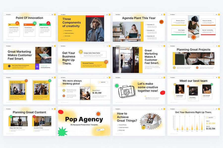 Pop-agency-creative-business-powerpoint-template - PPT派