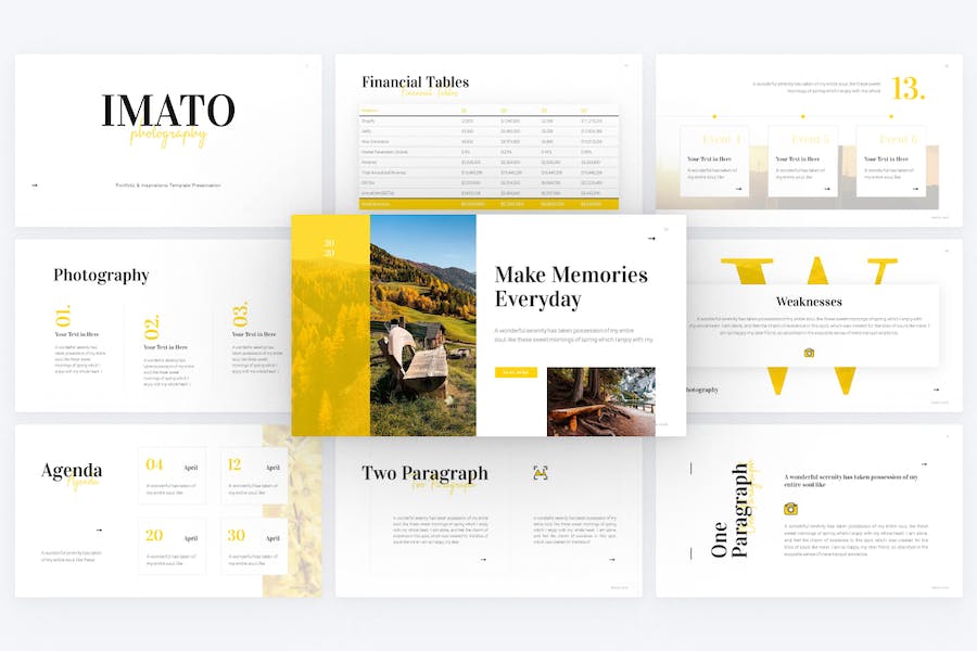 Imato-portfolio-minimalist-powerpoint-template - PPT派