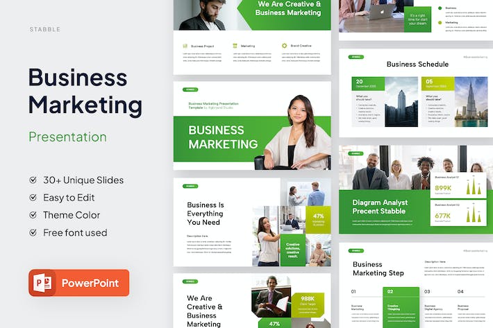 营销计划策略规划方案PPT模板 - PPT派