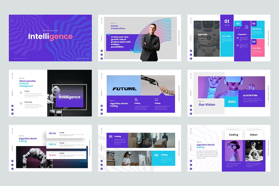 OpenClaw人工智能技术方案展示PPT模板 - PPT派