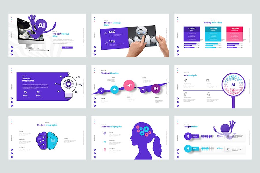 OpenClaw人工智能技术方案展示PPT模板 - PPT派