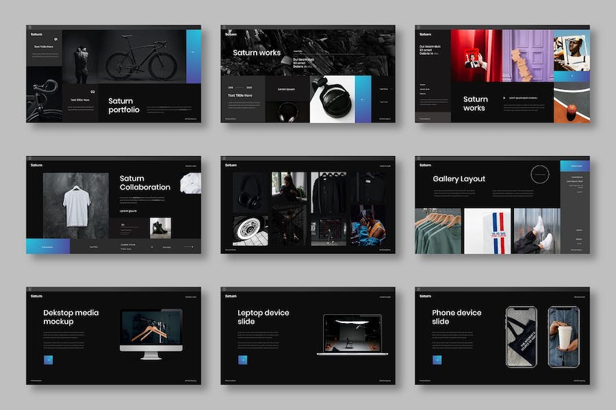 创意主题商务项目方案展示PPT模板 - PPT派