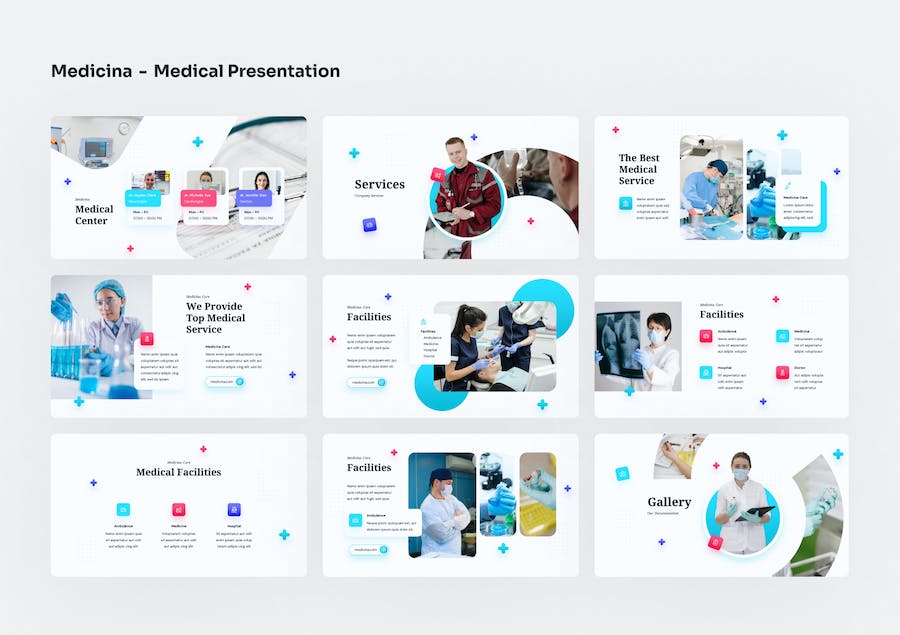 医疗健康知识宣传方案Keynote模板 - PPT派