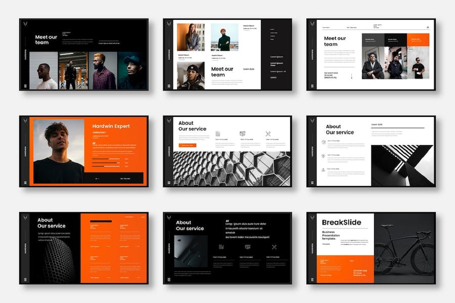 商业企业品牌宣传推广策略Keynote模板 - PPT派