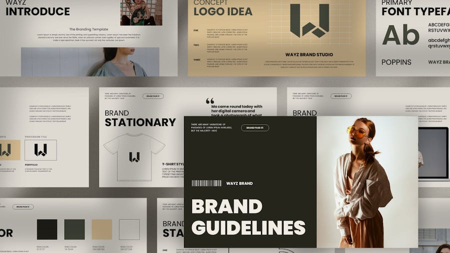 高级品牌指导方针Keynote主题演讲 - PPT派