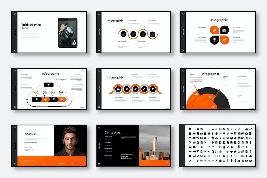 商业企业品牌宣传推广策略Keynote模板 - PPT派