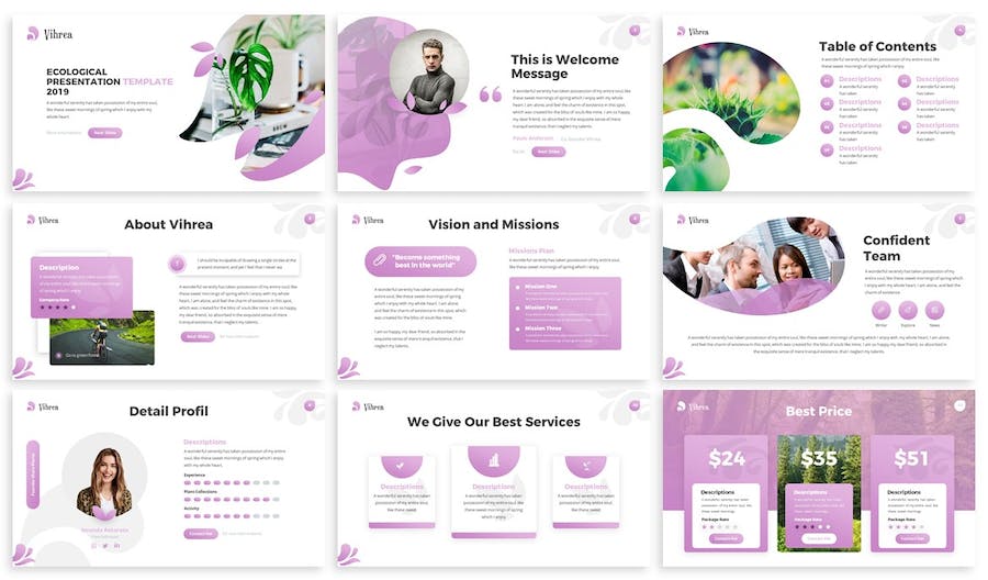 美容护肤产品推介宣传PPT模板 - PPT派