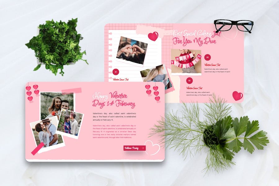 情人节营销活动推广策略方案Keynote模板 - PPT派