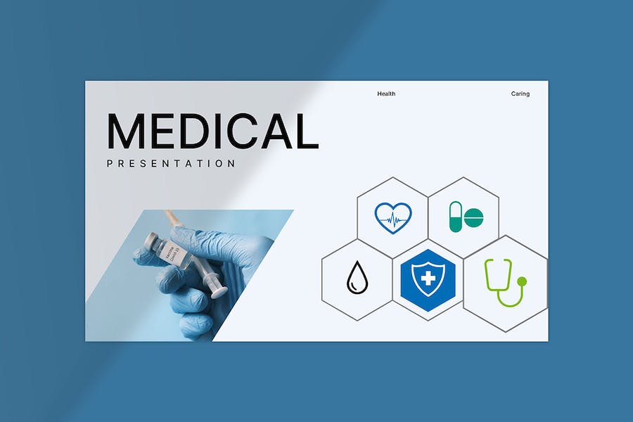 医疗展示文稿设计方案PPT模板 - PPT派