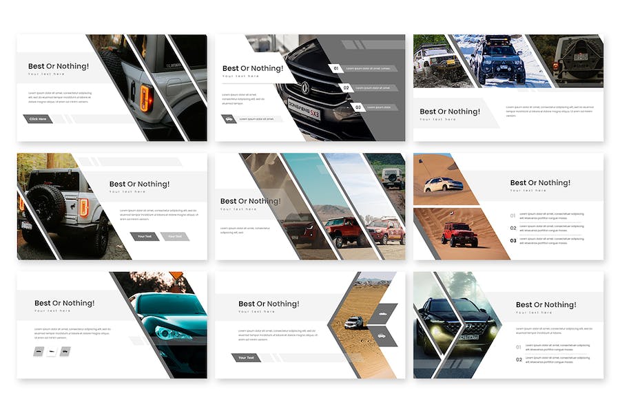 交通运输行业方案展示Keynote模板 - PPT派