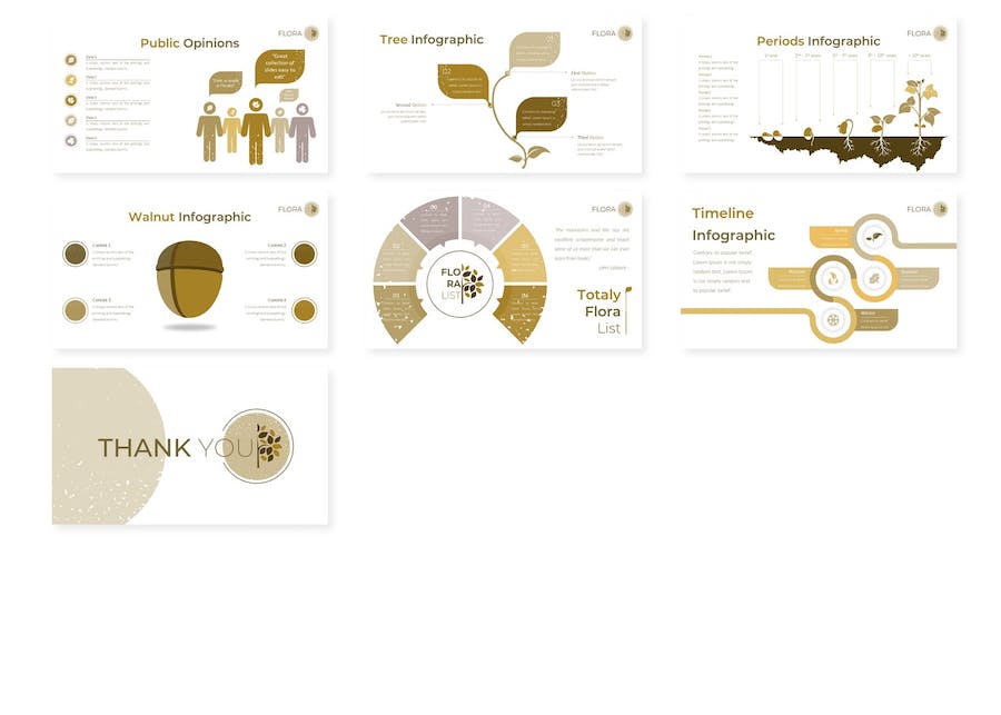 花卉花艺品牌推广展示Keynote模板 - PPT派