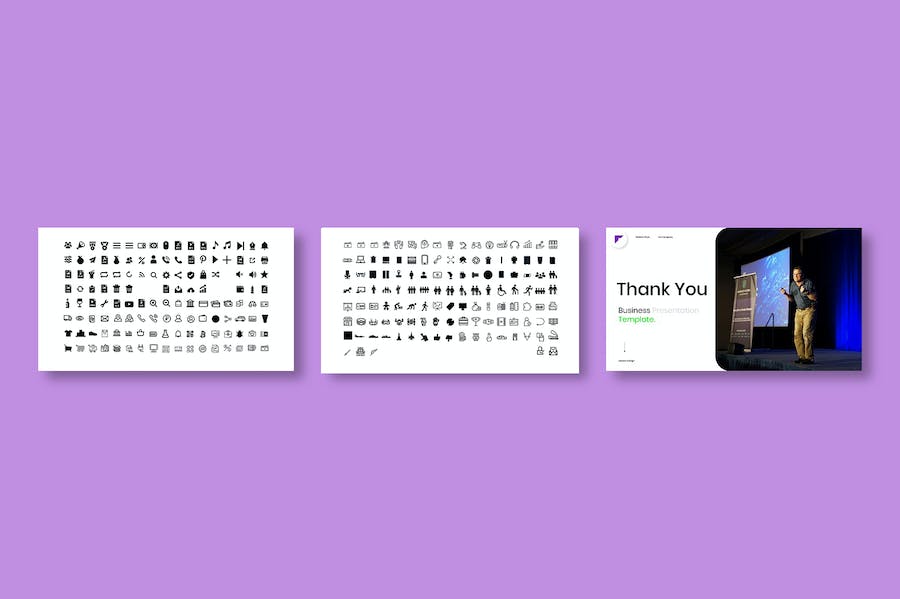 企业业务综合展示PPT模板 - PPT派