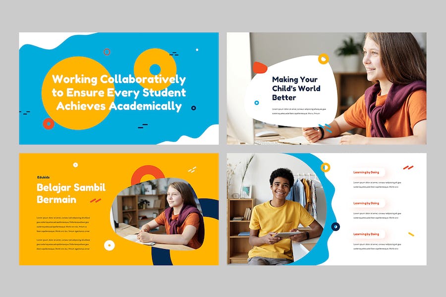 儿童教育培训课程教学Keynote模板 - PPT派