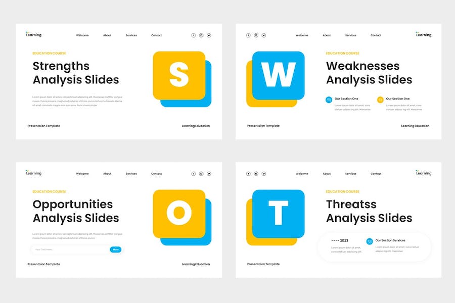 教育课程学习培训讲座Keynote模板 - PPT派