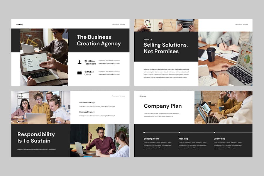 商务业务融资路演推介Keynote模板 - PPT派