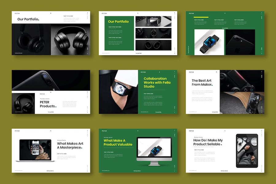 商务项目展示汇报总结方案Keynote模板 - PPT派