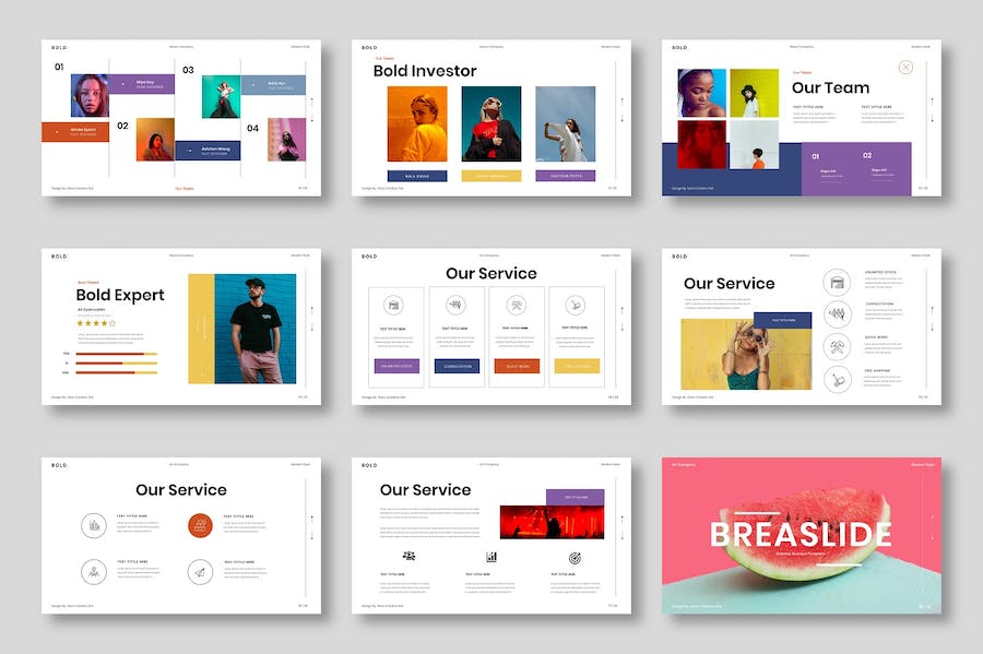 现代企业商业融资展示PPT模板 - PPT派