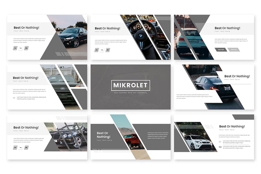 交通运输行业方案展示Keynote模板 - PPT派