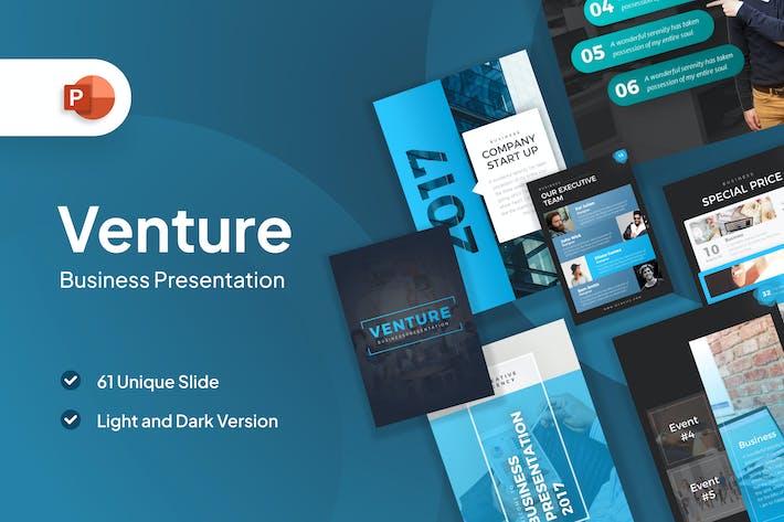 Venture-professional-portrait-powerpoint-template - PPT派