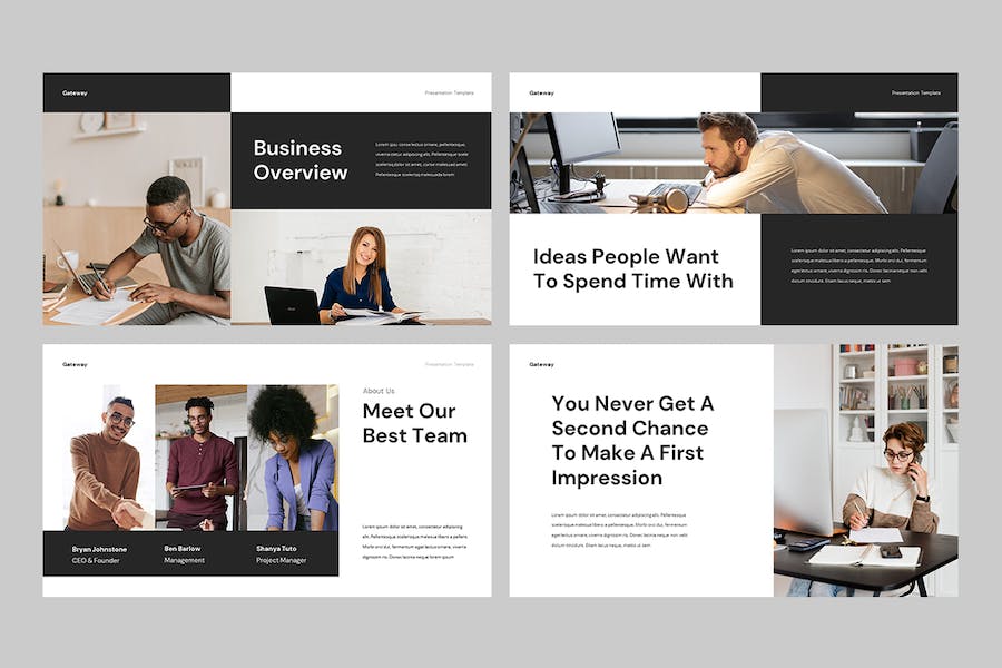 商务业务融资路演推介Keynote模板 - PPT派