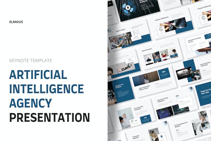 人工智能机构业务发展Keynote模板 - PPT派