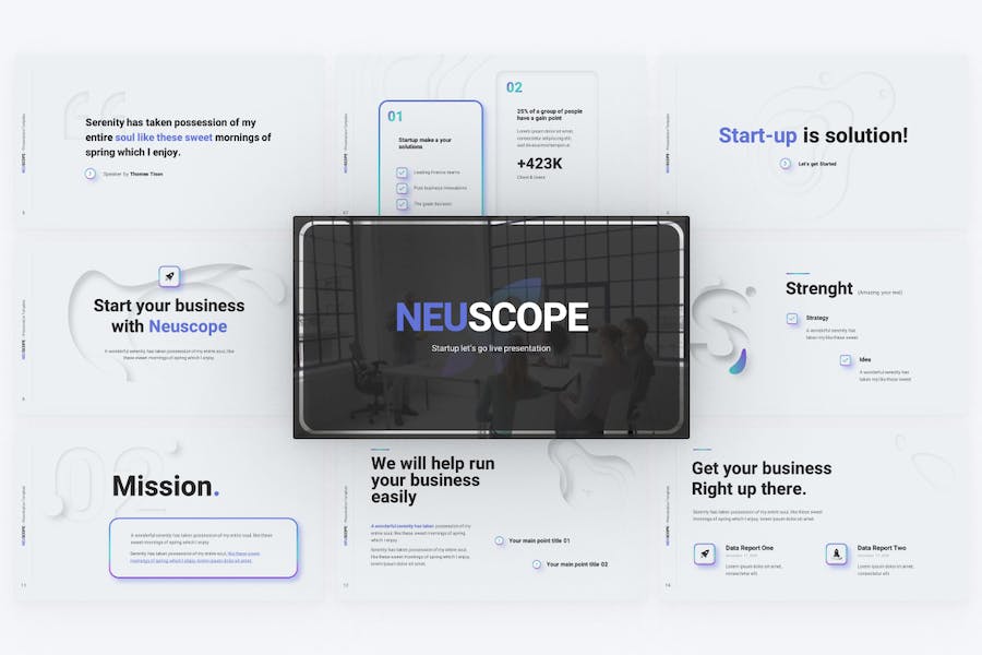 Neuscope-创意-启动-PowerPoint-模板 - PPT派