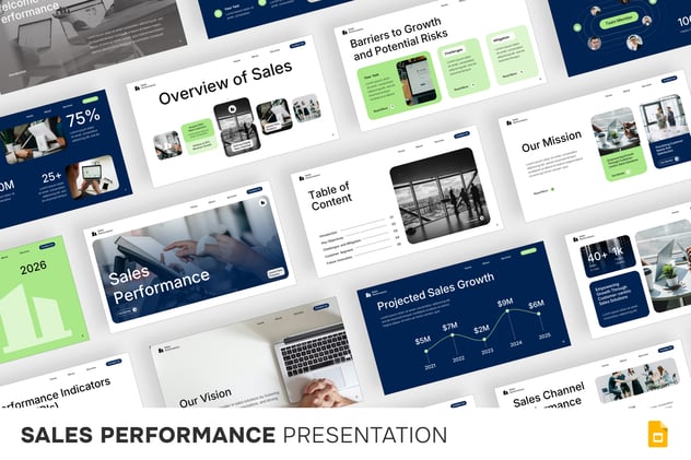销售绩效分析评估PPT模板 - PPT派