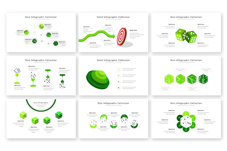 专业数据分析信息图表Keynote模板 - PPT派